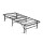Artiss Duoclev Single Folding Bed Frame - Reinforced Metal Base, Powder-Coated Steel, 36cm Height, 150kg Capacity