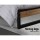 Artiss Dane King Single Bed Frame - Industrial Design, Metal & Wood, Black & Dark Wood, Sturdy Steel, 150kg Capacity