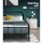 Artiss Leo Double Bed Frame - Black Metal, Country Style, Powder-Coated Steel, Ample Storage, 300kg Capacity