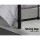 Artiss Leo King Single Metal Bed Frame, Black - Sturdy Steel, Powder-Coated, Storage Space, 150kg Capacity