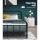 Artiss Leo King Single Metal Bed Frame, Black - Sturdy Steel, Powder-Coated, Storage Space, 150kg Capacity