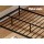 Artiss PAULA Bed Frame Double Size - Black Metal, MDF Headboard, Rust-Resistant, 300kg Capacity, Easy Assembly, Storage Space