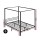 Artiss Double Bed Frame, Metal, Black, 199x143x183cm, Canopy Four-Poster Design, Modern Minimalist Style