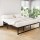 Artiss King Size Bed Frame, Metal, Black, 205x185x37cm, Rust-Resistant, Heavy Duty, Easy Assembly, Storage Space