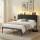 Artiss Queen Metal Bed Frame with App LED Lighting and Integrated Charging Station LAN USB Type C, Black