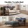 Artiss King Single LED Metal Trundle Daybed with Charging Station Padded Headboard Black 213x123cm Bed Frame