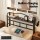 Artiss WAVE Single Metal Bed Frame with Integrated Charging Station USB Type C and AC Outlets Black 190x90cm