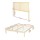 Artiss BRUNO Queen Bed Frame with Rattan Headboard, Solid Pinewood Base, Easy Assembly, Fits Australian Mattresses