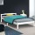 Artiss LEXI King Single Bed Frame, Solid Pine Wood, White, Sturdy Design with Storage Option, Fits Aus Mattresses