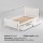 Artiss Rio King Single Bed Frame Wooden Platform Pine with 2 Storage Drawers White, Eco-Friendly, Kids & Adults