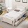 Artiss Rio King Single Bed Frame Wooden Platform Pine with 2 Storage Drawers White, Eco-Friendly, Kids & Adults