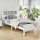 Artiss King Single Bed Frame - White Pine Wood with Storage Shelves, Sturdy Plywood Slats, Eco-Friendly Finish