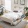Artiss King Single Wooden Bed Frame Pine Timber with 2 Storage Drawers, Headboard Shelves, White, Kids/Adults