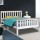 Artiss Pony Double Bed Frame - Solid Pine Wood, Two-Tone White, Sturdy Design, Plywood Slats, Fits Australian Mattress