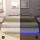 Artiss DAYGLOW Double Bed Frame 16‑Colour LED Wooden Platform 28 Slats Low Profile 300kg Capacity White
