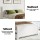 Artiss Single Pine Bed Frame with Pull Out Trundle White Fits Standard Australian Single Mattress 196x98cm
