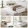 Artiss Single Pine Bed Frame with Pull Out Trundle White Fits Standard Australian Single Mattress 196x98cm