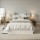 Artiss Aura Single Bed Frame White with USB Charging Ports Headboard Storage and 2 Underbed Drawers Plywood Slats