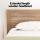 Artiss Queen Size Bed Frame - Elegant Acacia Wood, Modern Design, Silent, Sturdy, No Box Spring Needed, Easy Assembly