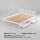 Artiss Sofie Queen Bed Frame Solid Pine Wooden Platform with 2 Trundle Drawers White Plywood Slats Headboard