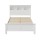 Artiss Double Bed Frame Wooden Pine with 3 Storage Shelves, White, Sturdy Slatted Base, Headboard, Kids/Adults