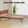 Artiss Queen Size Walnut Bed Frame with Pinewood Construction, Sturdy Slats, Easy Assembly, and Modern Design