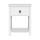 Artiss EMMA White Bedside Tables - 2 Pack, Solid Paulownia Wood, 1 Drawer & Shelf, No Assembly, 40x30x53.5cm