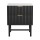 Artiss Bedside Table MDF 43.5x39x55cm Black - 2 Drawers, Stylish Bedroom Storage, Easy Assembly, 1-Year Warranty