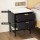 Artiss 2x Bedside Tables with 2 Drawers, Black, 43.5x39x55cm, MDF Frame, Metal Runners, Modern Bedroom Storage