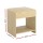 Artiss Bedside Table, Pine, 50x40x55cm - Stylish Drawer & Open Shelf, Easy Assembly, 1-Year Warranty