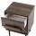 Artiss Bedside Table Nightstand, E1 Particleboard & Metal, Walnut, 45x40x62.5cm, 2 Drawers, Stylish & Functional