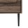 Artiss Bedside Table Nightstand, E1 Particleboard & Metal, Walnut, 45x40x62.5cm, 2 Drawers, Stylish & Functional