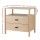 Artiss Bedside Table Nightstand, Pine, 73x45x71.5cm, 2 Drawers, Stylish & Functional Bedroom Storage Solution