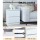 Artiss Pepe White Bedside Table with 2 Drawers, 15mm Particle Board, Handle-less Design, 40x39.5x50cm, Easy to Clean