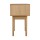 Artiss Bedside Table, Rattan Drawer, Particle Board, Wood Finish, 40x30x50cm, Modern Nightstand with Storage