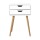 Artiss Bedside Table, Particle Board, White, 40x30x60cm - Scandinavian Style, 2 Drawers, Easy Assembly