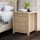 Artiss Bedside Table 2 Drawers, Pine, 48x39x53cm, Beige - MAXI Series, Modern Storage Solution
