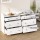 Artiss Chest of Drawers, Particle Board, 6-Drawer, White, 138x40x84cm - Durable, Contemporary Storage Solution