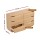 Artiss Pine 6-Drawer Dresser: 120x40x75cm, Smooth Runners, Anti-Tip Kit, Scratch-Resistant Finish, Easy Assembly