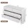 Artiss 6 Chest of Drawers Dresser Cabinet White 120cm MDF Fluted Front Push-to-Open Storage, Anti-Tip, Scratch-Resistant