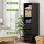 Artiss Tallboy Dresser - Black 3-Drawer & 3-Shelf Cabinet, Handle-Free Design, 50.5x40.5x160cm, High Capacity