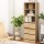 Artiss Pine 3 Chest of Drawers Tallboy Cabinet – 3 Adjustable Shelves, Handle-Free, Easy Assembly, 50.5x40.5x160cm