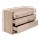 Artiss 6-Drawer Chest of Drawers, Particle Board, Pine, 110.5x42x69cm, Stylish Storage, Easy Assembly, Modern Design