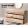 Artiss 6-Drawer Chest of Drawers, Particle Board, Pine, 110.5x42x69cm, Stylish Storage, Easy Assembly, Modern Design