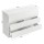 Artiss 6 Drawer Chest of Drawers Lowboy White 120x39x82cm Melamine Particle Board Smooth Runners 6 Drawers