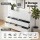Artiss 6 Drawer Chest of Drawers Lowboy White 120x39x82cm Melamine Particle Board Smooth Runners 6 Drawers
