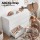 Artiss 6 Drawer Chest of Drawers Lowboy White 120x39x82cm Melamine Particle Board Smooth Runners 6 Drawers