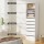 Artiss 6 Drawer Tallboy Cabinet White 185cm Modern Chest Handle-Free Particle Board Storage Bedroom Organiser