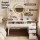 Artiss White Dressing Table Vanity Desk with LED Mirror USB Type C Charging Station and Six Drawers 100-120cm