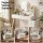 Artiss White Dressing Table Vanity Desk with LED Mirror USB Type C Charging Station and Six Drawers 100-120cm